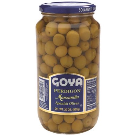 1312-Perdigon Manzanilla Olives 12/20oz
