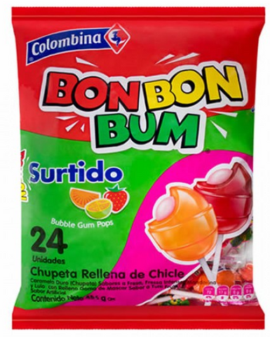 Bonbon Bum Lollipop