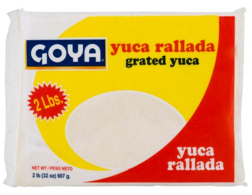Yuca Rallada Frozen Goya Yuca GRATED/Yuca RALLADA 12/2lb---new | Los Compadres ...