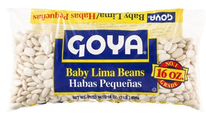 Goya Baby lima beans (habas blancas) 24/1lb