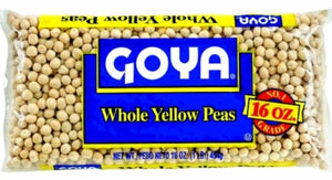 Goya Yellow Whole Peas 24/1lb