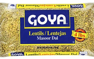 Goya Lentils 6/4lbs
