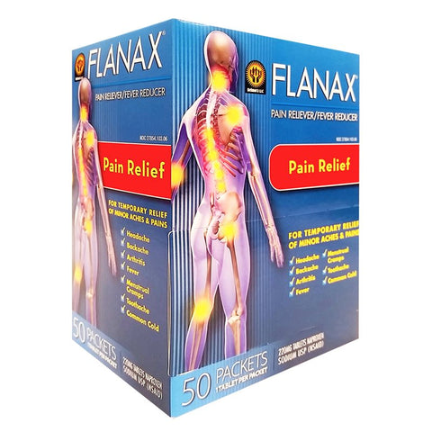 Flanax pain reliver-Display de 50 pastillas