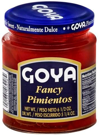 3929-Goya Fancy Pimientos (Jar) 24/4oz