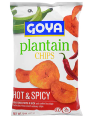4902- Goya Plantain Chips HOT AND SPICY 12/5oz