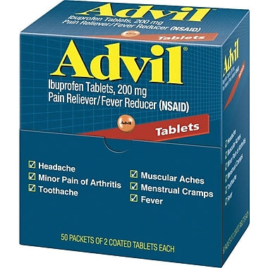 Advil Display 50pks of 2/200mg