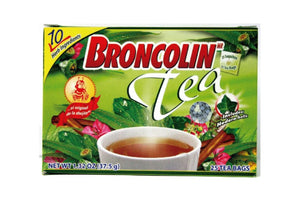 Broncolin Tea Bags 1/25 sold by each