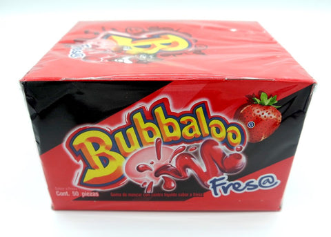 Bubbaloo Gum Fresa  (1 display=50 units)