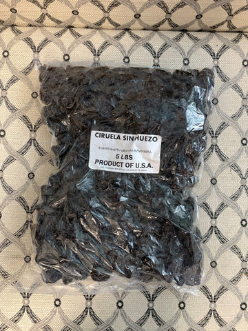 Bulk Ciruela Pasa (Prunes) (5 lb bag)  --Mexico