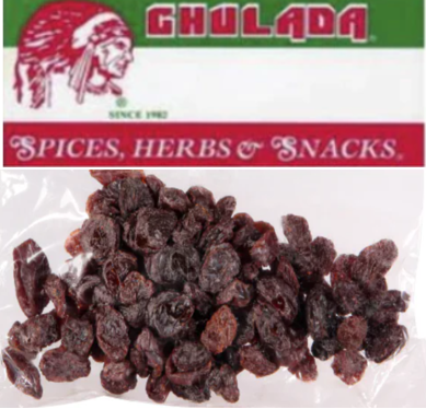 Chulada Pasas (Raisins) 12/99