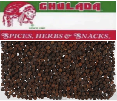 Chulada Pimienta Negra Entera (Whole Pepper) 12/99