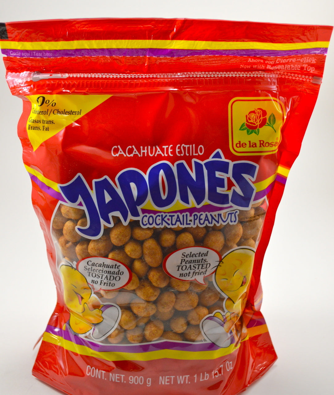 Unit D.L.R. Cacauate Estilo Japones (Cocktail Peanuts) 1/900g (18case ...