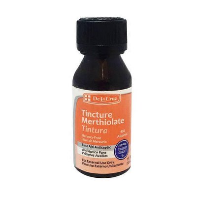 De La Cruz  Tintura Merthiolate 1oz