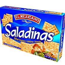 El Mexicano Galleta Saladinas (Salted Crackers) 6/18.51oz