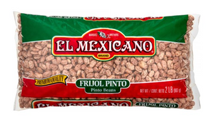 El Mexicano Pinto Beans 12/2 Lb
