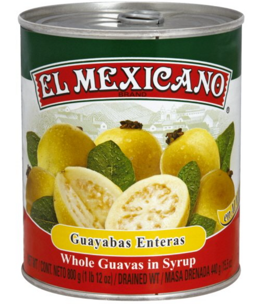El Mexicano  Whole Guava  in Syrup 12/28