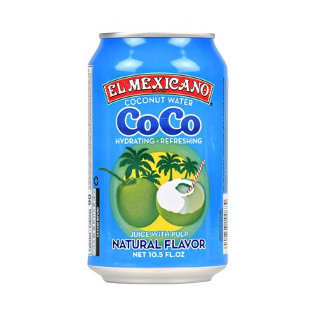 El Mexicano Agua de Coco 24/10.5 Lata