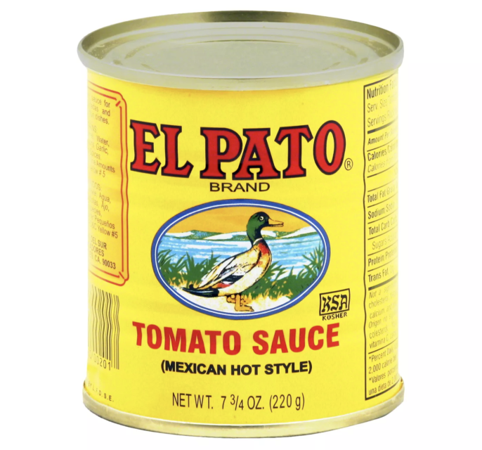 El Pato Salsa 48/7.75 (lata amarillo)