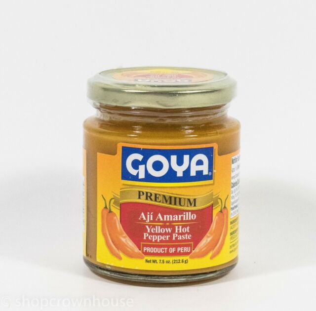3168- Goya Aji Amarillo Pasta (Yellow Hot Pepper Paste) 12/8