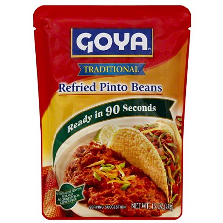 2976- Goya Doy-Pack Refried Pinto Traditional 12/15oz