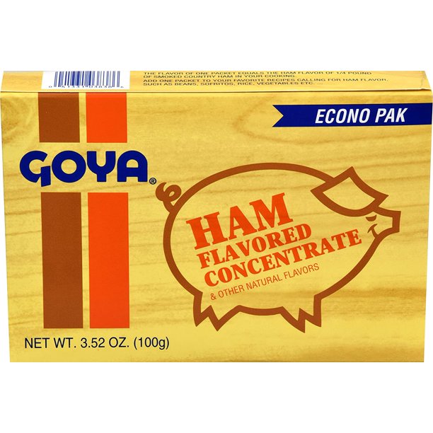 3838Goya Ham Flavored Concentrate 18/3.52oz Los Compadres Distributor
