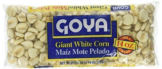 2499- Goya Maiz Mote Pelado/Giant White Corn 24/14oz Peru