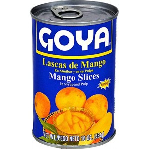3084- Goya Mango Slices in Syrup and Pulp 24/16oz