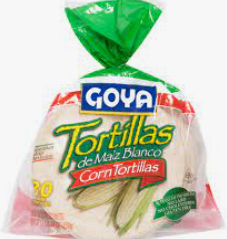 9432- (F) Goya Tortilla de Maiz Salvador Style 12/16 oz