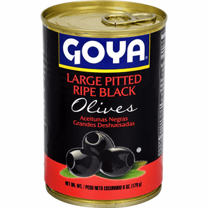 1495- Goya large Black Olives 24/6oz