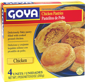 9299- (F) Goya Pastelitos de Pollo 12/9oz