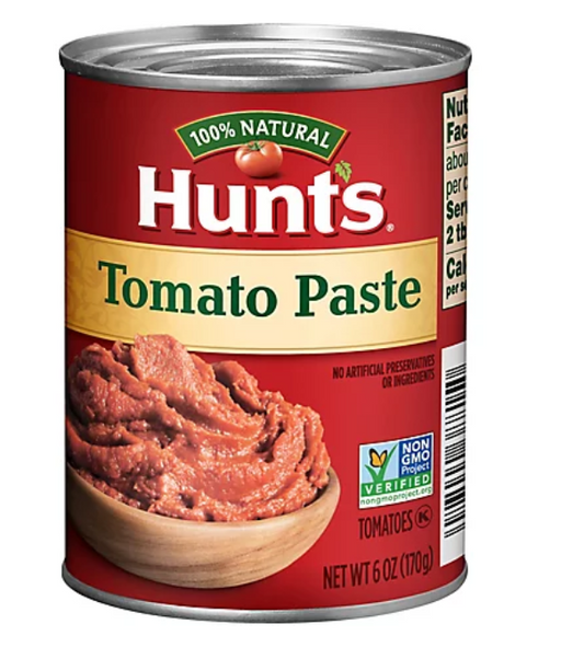 Hunts Tomato Paste 12/6