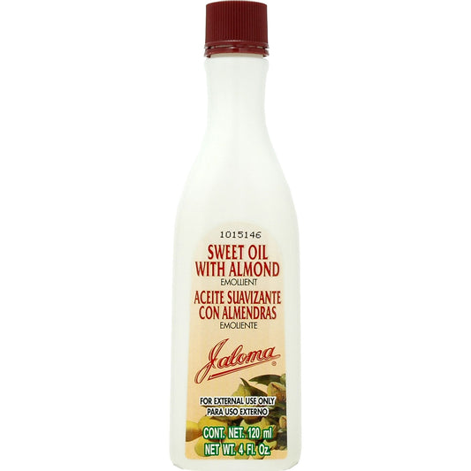 Jaloma Aceite Almendra (Sweet Oil with Almond) 120ml (Grande)