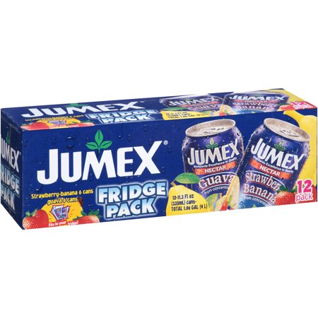 Jumex Fridge Pk-Guava & Strawberry/Banana  -12/11.3on
