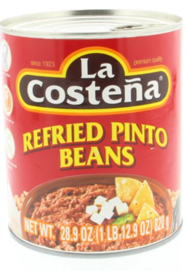 La Costena Refried Pinto Beans 12/28.9
