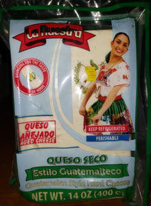 La Nuestra Queso seco Guatemalteco 14 oz