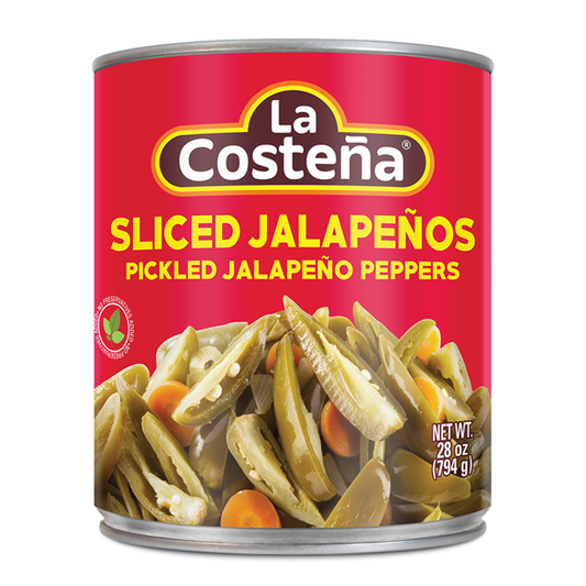 La Costena Sliced Jalapeno 12/28
