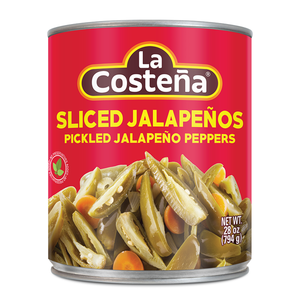 La Costena Sliced Jalapeno 12/28