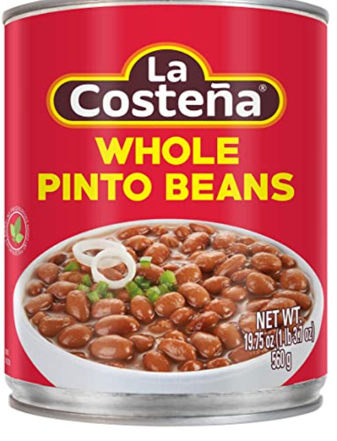 La Costena Whole Pinto 12/19.75oz