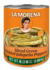 La Morena Sliced Jalapeno 6/108