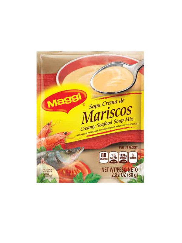 Maggi Creamy Seafood (Sopa de Crema De Mariscos) 1/12
