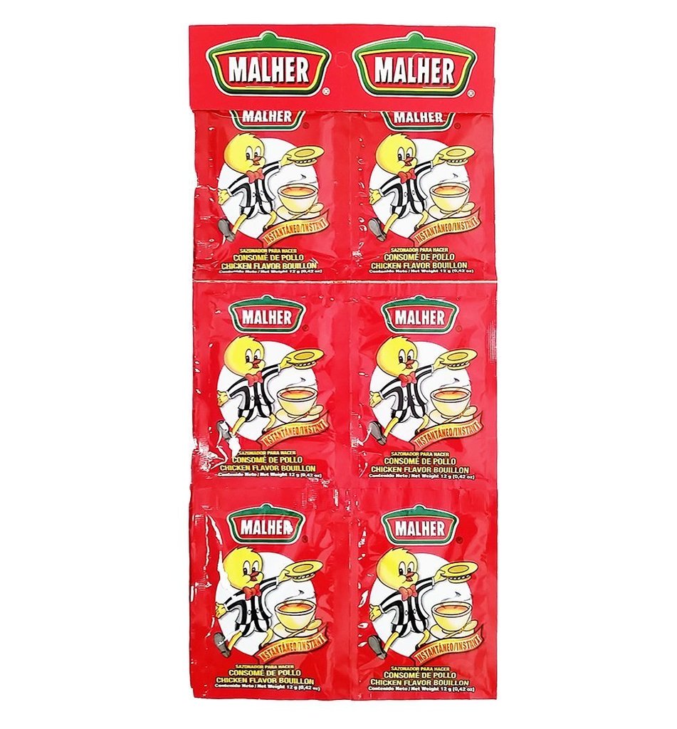 Malher Sopa Pollo C/Fideo Tira 25/12/1.06-(CAJA)