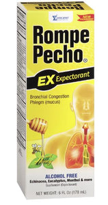 Rompe Pecho Cough Syrup expectorant  6fl oz