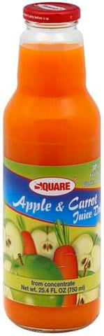 Square Jugo Zanahoria y Manzana (Carrot/Apple) 8/750ml