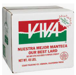 Viva Premium Manteca/Lard (pork) 12/4# (ND)