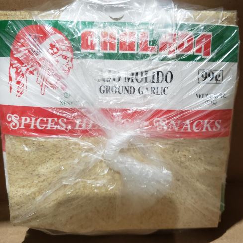 Chulada Ajo Molido (Ground Garlic) 12pk