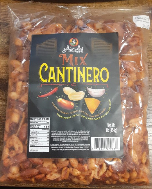 Arachi cacahuate cantinero 1/1 libra bag (20) Special order