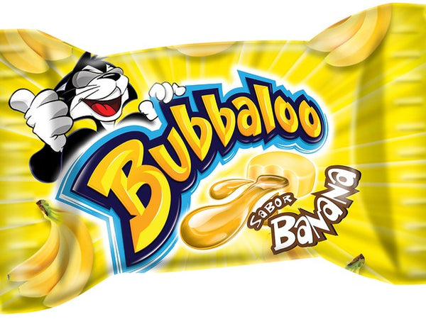 Bubbaloo Gum Banana  1/50 ct