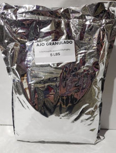 Bulk Ajo Granulado / Granulated Garlic (5 lb bag)