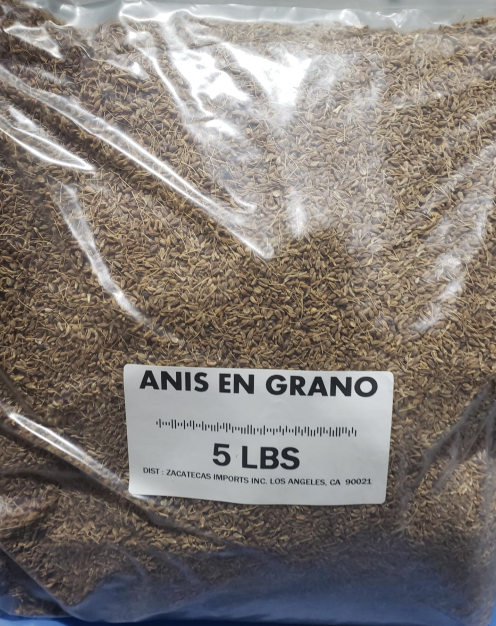 Bulk Anis Semilla / grano (5 lb bag)-Mexico