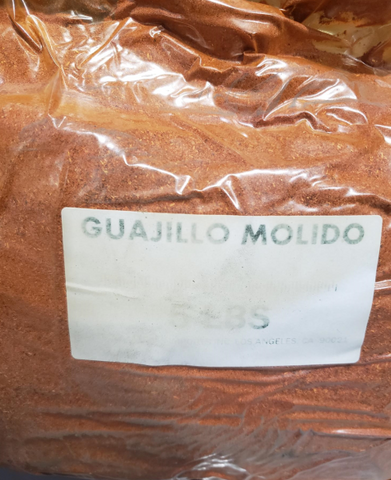 Bulk Chile Guajillo Molido (5 lb bag)  --Mexico